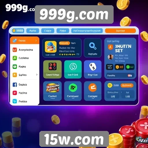 Guia de navegação e interface do usuário no 999g.com